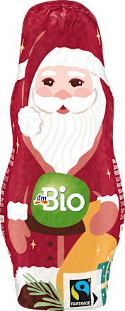 bio mléčná čokoláda Santa Claus dmBio