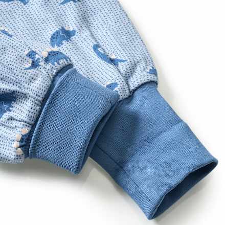 Set Pro Climate mit Langarmshirt & Hose mit Mitwachsfunktion, blau, Gr. 62 ALANA