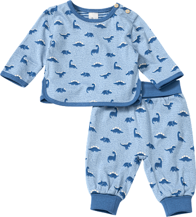 Set Pro Climate mit Langarmshirt & Hose mit Mitwachsfunktion, blau, Gr. 62 ALANA