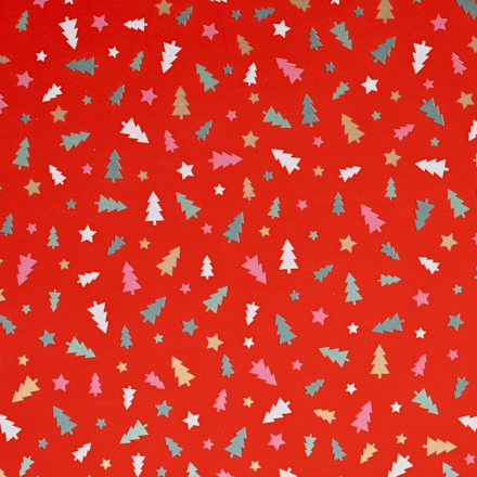Geschenkpapier Trees and Stars sortiert Dekorieren & Einrichten