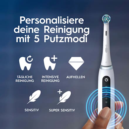 Elektrische Zahnbürste iO Series 5 Quite White Oral-B