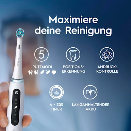 Elektrische Zahnbürste iO Series 5 Quite White Oral-B