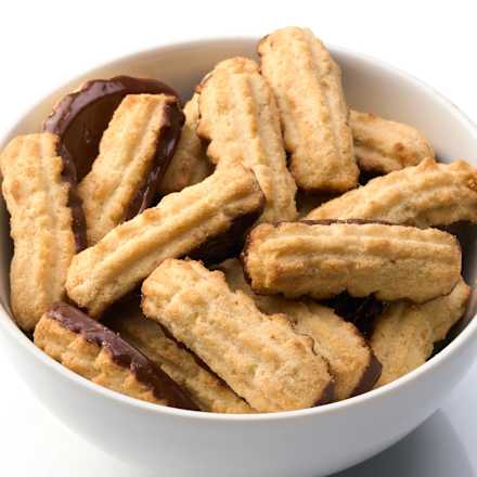 Biscotti al farro con cioccolato dmBio