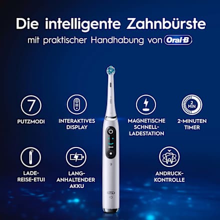 Elektrische Zahnbürste iO Series 9 White Alabaster Oral-B