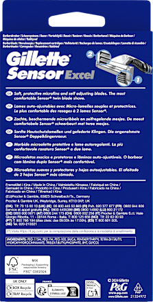 Rasierer, Sensor Excel Gillette