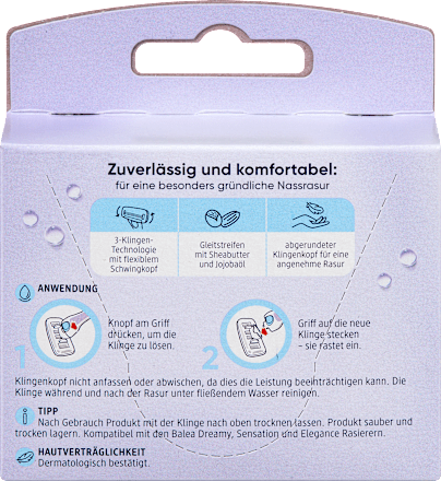 Rasierklingen Dreamy  Balea