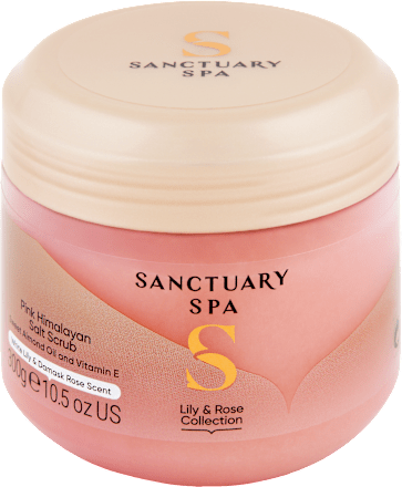 Peeling s himalájskou soľou Lily & Rose Collection SANCTUARY SPA