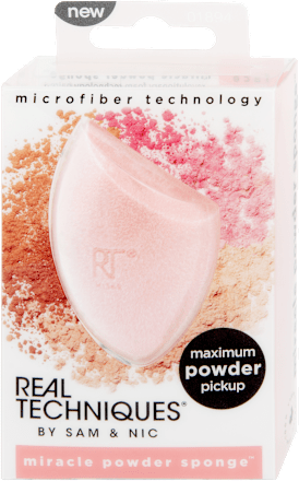 Hubka na púder Sponge+ Miracle Powder Sponge REAL TECHNIQUES