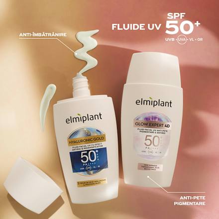 Fluid facial anti pete pigmentare cu SPF50+ Elmiplant