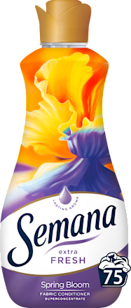 Омекотител за пране Extra Fresh Spring Bloom, 75 пранета Semana