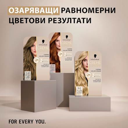 Боя за коса Creme Supreme - Nr. 7-0 Естествено тъмно русо Schwarzkopf CREME SUPREME