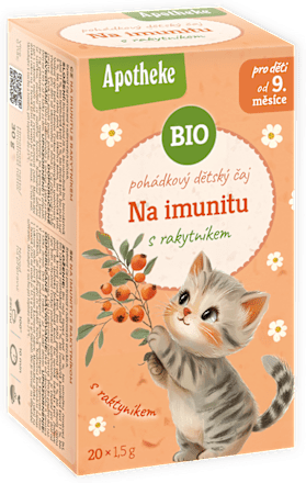 bio čaj Na imunitu s rakytníkem 20x1,5 g Apotheke