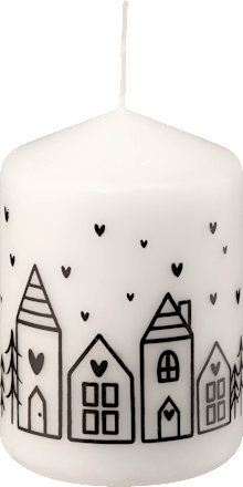 Lumânare cilindrică cu căsuță 68/100 Profissimo