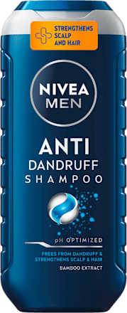 Шампоан против пърхот с екстракт от бамбук NIVEA MEN