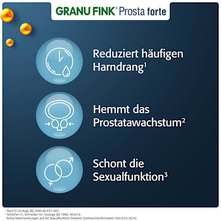 GRANU FINK Prosta forte 500 mg Hartkapseln GRANU FINK