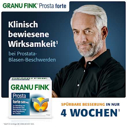 GRANU FINK Prosta forte 500 mg Hartkapseln GRANU FINK
