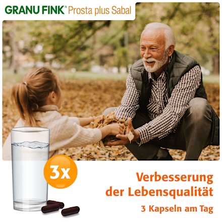 GRANU FINK Prosta plus Sabal 400 mg/340 mg/75 mg Hartkapseln GRANU FINK