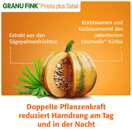 GRANU FINK Prosta plus Sabal 400 mg/340 mg/75 mg Hartkapseln GRANU FINK