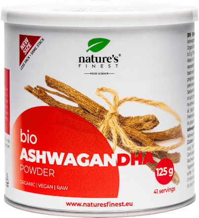 BIO Ashwagandha u prahu  Nature's Finest by Nutrisslim