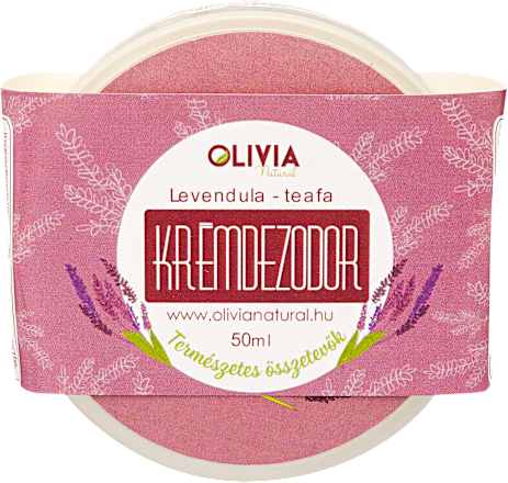 Krémdeo teafa-levendula Olivia