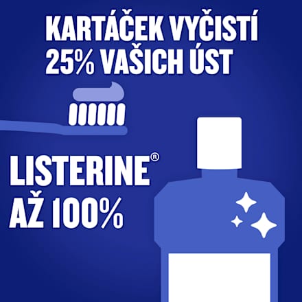 ústní voda Nightly Reset Listerine