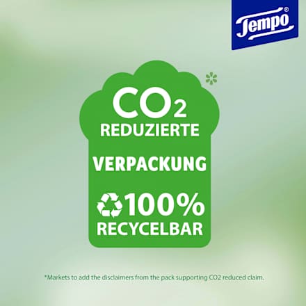 Feuchtes Toilettenpapier mit Meeresmineralien Tempo