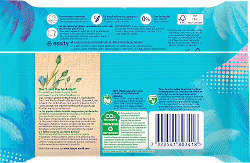 Feuchtes Toilettenpapier Maxi Pack Tempo