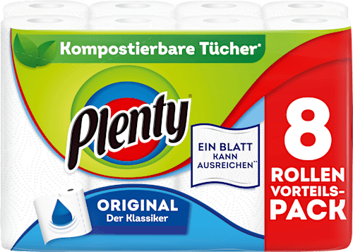 Küchenrolle Original 2-lagig Plenty