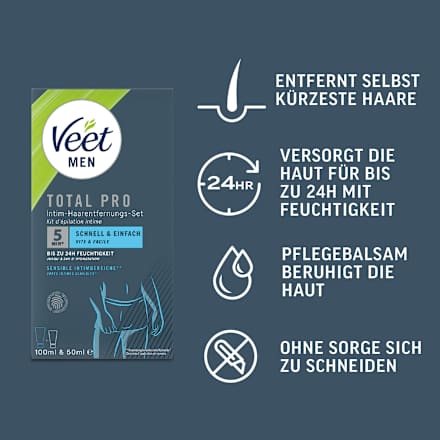 Enthaarungscreme + Pflegebalsam Set Veet MEN