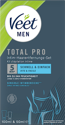 Enthaarungscreme + Pflegebalsam Set Veet MEN