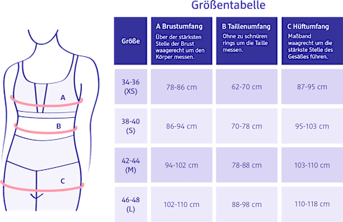 Sport-Bustier braun Gr. 46/48 Fascino