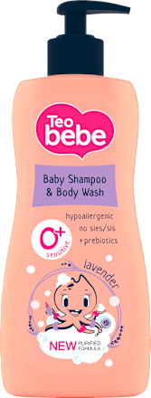 Шампоан и душ гел 2в1 Лавандула Teo bebe