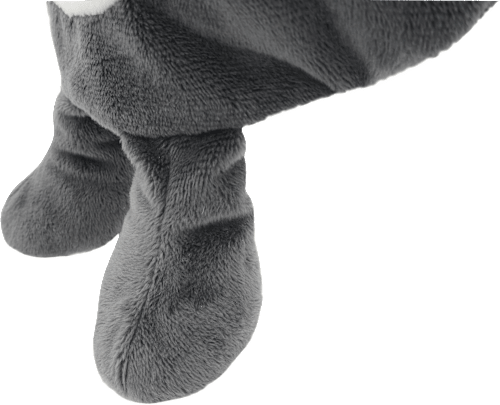 Handpuppe Katze, grau fluffies