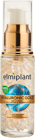 Hyaluronic gold serum cu efect de umplere pentru față Elmiplant