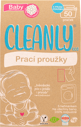 prací proužky Baby CLEANLY eco