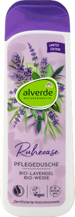 Ruheoase sprchový gel bio Levandule a bio Vrba alverde NATURKOSMETIK