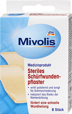 Steriles Schürfwundenpflaster Mivolis