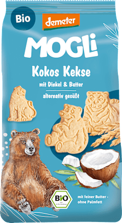 Kinderkekse Kokos ab 3 Jahren MOGLi