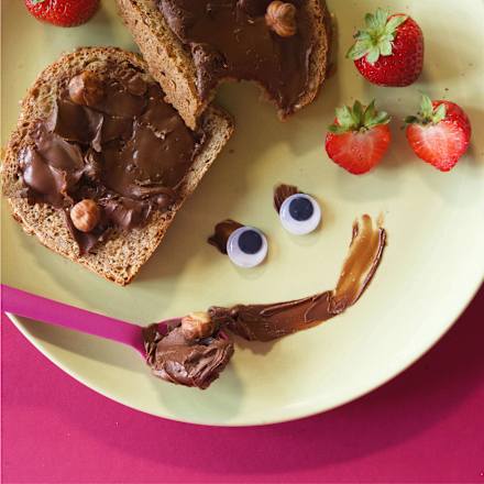 Kindersnack Brotaufstrich Haselnuss-Kakao-Creme Datteln, ab 3 Jahren Freche Freunde