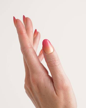 UV Gel Nagelfolien, Gel Strips Pink Ombre Doonails