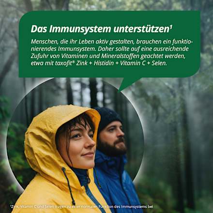 Zink+ Histidin + Vitamin C + Selen Tabletten 40 St taxofit