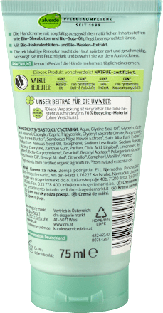 Ruheoase krema za ruke alverde NATURKOSMETIK