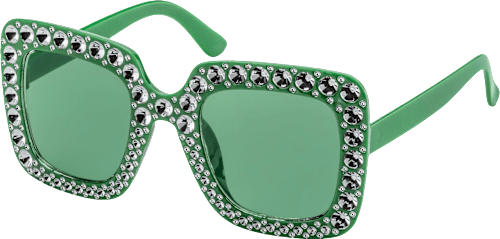 Sonnenbrille grün mit Nieten SUNDANCE