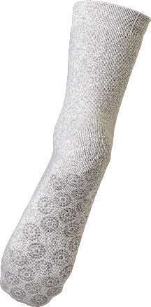 ABS Socken mit Bio-Baumwolle grau Gr. 35-38 Fascino