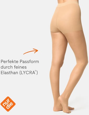 Strumpfhose Goodbye Laufmaschen mandel Gr. 38/40, 20 DEN nur die