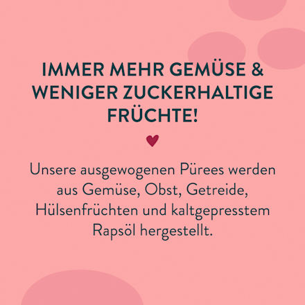 Quetschie Haferbrei, Pastinake, Erdbeere und Apfel, ab 6 Monaten LoveMade Organics