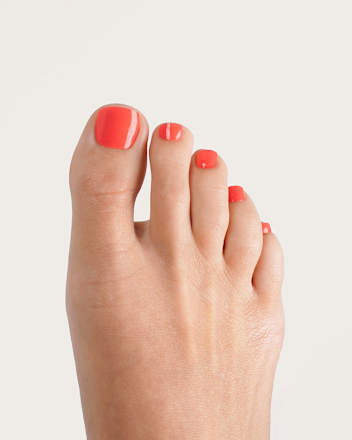 UV Gel Nagelfolien, Pediküre Gel Strips Sunset Coral Doonails