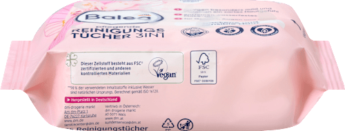 Reinigungstücher 3in1 Pflegend (2x25 St) Balea