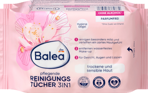 Reinigungstücher 3in1 Pflegend (2x25 St) Balea