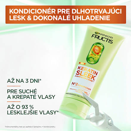 Kondicionér na vlasy Keratin Sleek N°2 GARNIER FRUCTIS